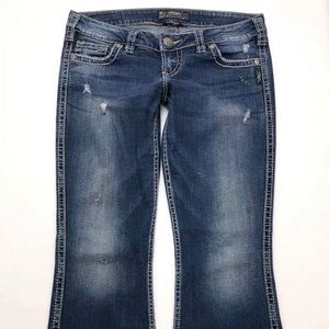Silver Jeans TWISTED Low Rise Bootcut 29x31